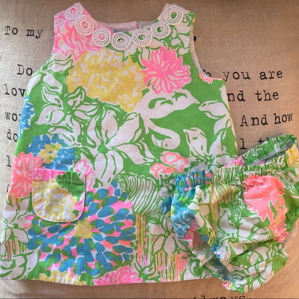Lilly Pulitzer shift dress 12-18 months